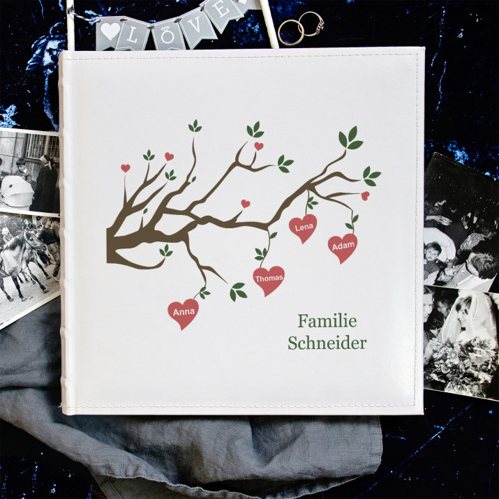 Familienstammbaum - personalisiertes Fotoalbum